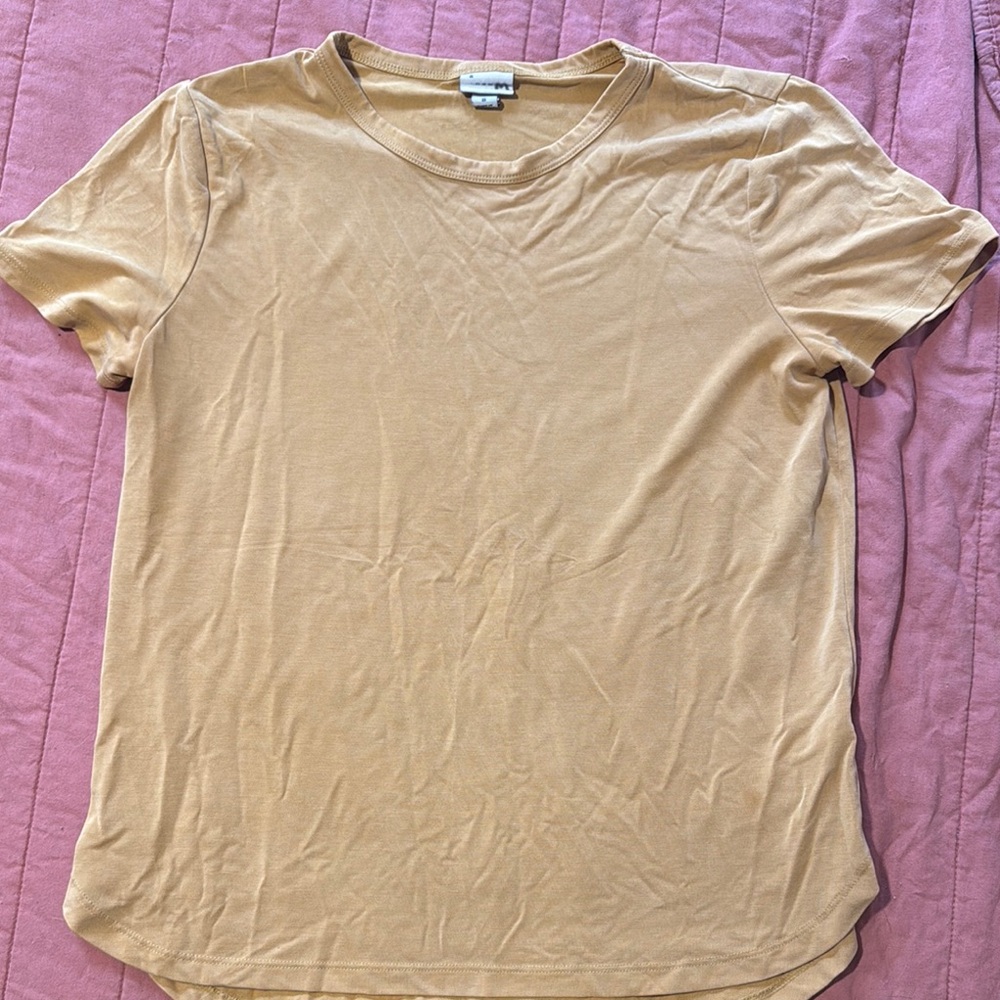 Casual Tan Women's T-Shirt